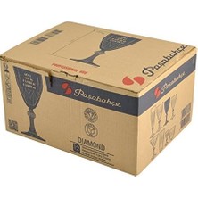 Enyaza Home Pasabahce 44767 Dıamond Ayaklı Bardak 6'lı