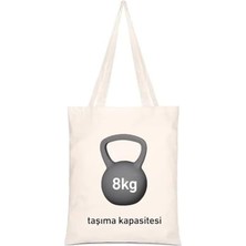 Enyaza Home Hiç - Baskılı Bez Omuz Çantası Pinterest Çanta (35X40 Cm)