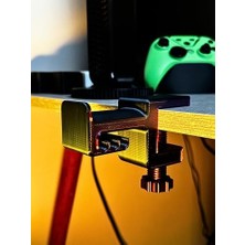 Enyaza Home Siyah-Mor Asılabilir Kulaklık Standı | 3D Premium Tasarım | Gamer Masa Kenarı Aksesuarı | Galactic Shade Limited Edition (Montaj Videosunu Izlemeden Kullanmayın)