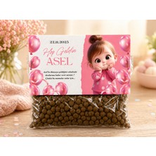 Sera Nova Yeni Doğan Hoş Geldin Bebek Hediyelik Kedi Maması Baby Shower Dağıtmalık Kişiye Özel 20 Adet Her Biri 50GR