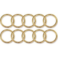 Enyaza Home Boş Halka No:14 KOD:137, 34MM Dış Çap, 27MM Iç Çap, 3mm Kalınlık, Boş Halka, 10 Adet