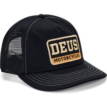 Trucker Şapka - Malden *siyah* / Deus