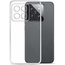 Bzontech Xiaomi 15 Ile Uyumlu Kılıf Şeffaf Kamera Korumalı 3D