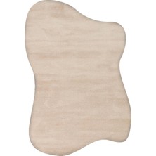Hoom Rugs Bali Amorf 01 Bej Hav Toz Vermez Dekoratif Makine Halısı