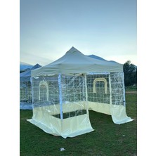 Özbience Katlanabilir Kış Bahçesi Güneşli Pencere 3x3 M, Dayanıklı ve Pratik