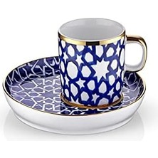 Enyaza Home Gural Porselen Alessı Jasper Morısson Kahve Takımı