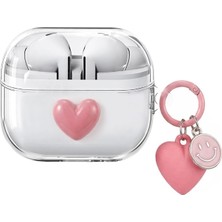 Microsonic Samsung Galaxy Buds 3 Kılıf Figure Series Sweet Heart Pembe