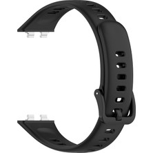 Microsonic Huawei Band 11 Pro Kordon, Silicone Sport Band Siyah