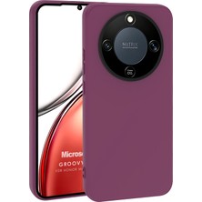 Microsonic Honor Magic 8 Lite Kılıf Groovy Soft Mor