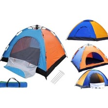 Özbience 6 Kişilik Renkli Dayanıklı Kamp Çadırı 220X250X150