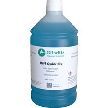 Gündüz Kimya Diff Quick Boyama Seti | Fiksatif Solüsyonu | 1 Litre