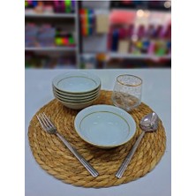 Enyaza Home Gural Porselen Yaldızlı Kase 6 Lı 13,5 cm