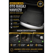 Solveks Volkswagen Tıguan (Iı) Üst Kademe 2017 Model Uyumlu 4d Araca Özel Kesim Havuzlu Bagaj Havuzu Premium