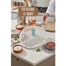 Ar Armese Pratik Mantı Kalıbı Mantı Kesme Aparatı Büyük Boy 32 cm