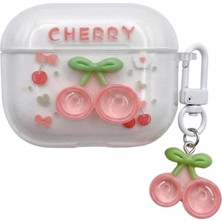 Microsonic Huawei Freebuds Se 4 Anc Kılıf Figure Series Cherry Pop Pembe