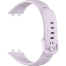 Microsonic Huawei Band 11 Kordon, Silicone Sport Band Lila