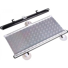 Pileli Store Araç Içi Araba Güneşliği Oto Ön Cam Güneşlik Branda Katlanabilir Koruyucu Güneşlik 68 X125 cm