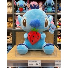 NB Market Çilek Stitch Peluş Oyuncak 50CM Yumoş Stitch Peluş Oyuncak Stich
