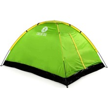 Özbience Yarı Dikdörtgen Upland Crew 3xl 4 Kişilik 4 Mevsim Çadır Yeşil