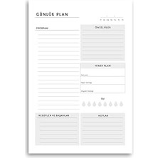 Enyaza Home 3'lü Masaüstü Planlayıcı Set (Günlük, Haftalık, Aylık Planlayıcı)