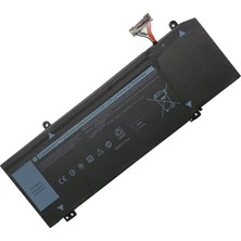 Sylar Retro Dell Alienware M15, M17, 1F22N Notebook Bataryası - Ver.1 - 4 Cell