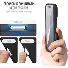 Enyaza Home Kılıf Ince Sıvı Silikon 3 Katmanlı Tam Kaplamalı Yumuşak Jel Kauçuk Kılıf Kapak (Siyah, 16(1)