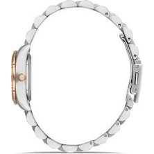 Ferro FL21450AWT-E3 Quartz Çelik Gri-Rose Mavi Kadran 28 mm Kadın Kol Saati