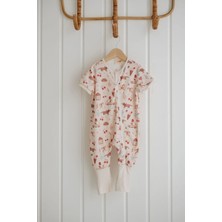Lollie Baby&Kids 0.5 Tog Yazlık Bebek & Çocuk Uyku Tulumu  - Pink Cherry