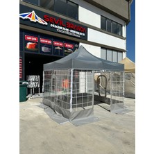 Özbience 300X300 Gazeb0 Kış Bahçesi Katlanır, Şık ve Dayanıklı Tasarım