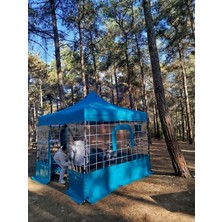 Özbience Katlanabilir Kış Bahçesi Güneşlikli 3x3 M, Şık ve Pratik Tasarım