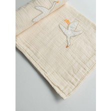 Kitikate Organik Zoi Müslin Battaniye Natural