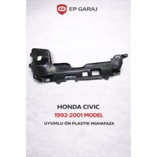 EP Garaj Otomotiv Honda Civic 1992-2001 Model Uyumlu Ön Plastik Muhafaza (Karter Koruma)