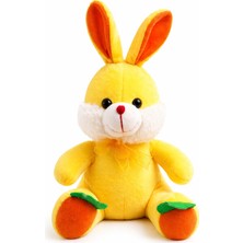 Duman Oyuncak Sevimli Peluş Tavşan – 25 cm Yumuşak Oyuncak (Sarı Renk, Ultra Soft)
