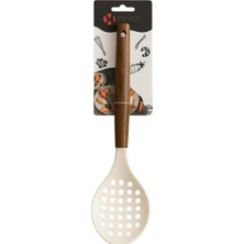 Enyaza Home Akasya Saplı Kevgir – Yanmaz, Dayanıklı, Çizilmez ve Kullanışlı Mutfak Kevgiri