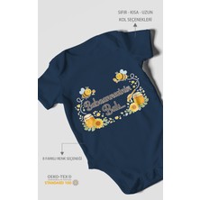 Morivo Kids Babannesinin Balı Kısa Kollu Bebek Body %100 Pamuk