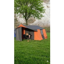 Özbience Yeni Nesil 4-6 Kişilik 2 Oda ve Mutfaklı Kamp Çadırı