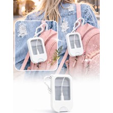 Omilife 50 ml Anahtarlıklı Mini Doldurulabilir Parfüm Şişesi Çocuk Okul Hijyen Çanta Seyahat Kabı