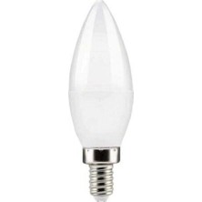 Practika 6W Mum Tipi LED Ampul E14 600 Lümen 270 Derece Işık Açısı Tasarruflu