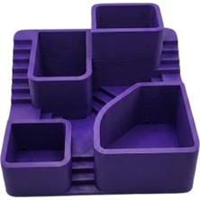 Sepetink Dekoratif 3D Kaktüs Saksısı Çok Bölmeli Minimal Bitki Düzenleyici