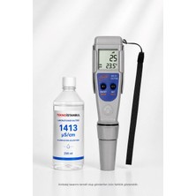 Adwa AD31 Ec/tds Metre Iletkenlik Ölçer + 1413 Μs/cm 250 ml Kalibrasyon Solüsyonu Seti