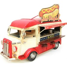 Otantik Çarşı Dekoratif Metal Fast Food Arabası C0769