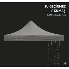 Özbience 3x3 Mönü Güneşlik Tente Kumaşı, Dayanıklı ve Şık Tasarım