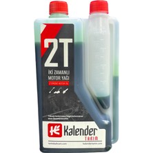 Kalender 2t Iki Zamanlı Motor Yağı 1l - Mavi – Yüksek Performanslı 2 Stroke Yağ | Motorlu Tırpan, Testere, Çit Budama ve Ot Biçme Makineleri Için