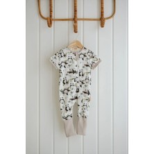 Lollie Baby&Kids 0.5 Tog Yazlık Bebek & Çocuk Uyku Tulumu  - Pandalar
