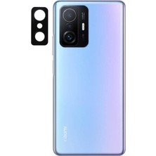 Enyaza Home Mi 11T 5g ile Uyumlu 3D Kamera Lens Koruma Camı Siyah