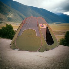 Özbience Renkli Kamp Çadırı, Hafif ve Kolay Kurulum, Dayanıklı ve Konforlu