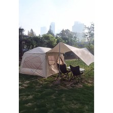 Özbience 6 Kişilik Çok Mevsim Su Geçirmez Şişme Kamp Çadırı 260X220X190 cm