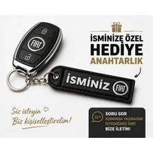 YSN Sounds Isimli Fiat Anahtarlık , Kişiye Özel - Hediyelik Isimli Araç Logolu Anahtarlık - Isimli Fiat Araba Anahtarlığı