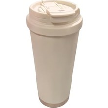 Enyaza Home Trendix Çelik Içli Termos Bardak 500 ml Krem