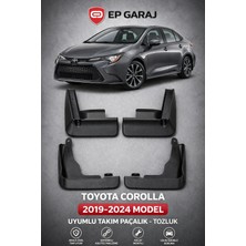 EP Garaj Otomotiv Toyota Corolla 2019-2024 Uyumlu Takım Paçalık (Tozluk Seti)